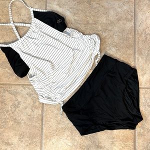 High Waist Tankini